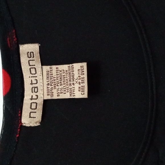 Notations XL Blouse - Picture 3 of 8